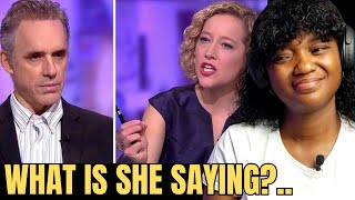 WHOS THIS MAN CATHYS Newman and Jordan Peterson interview  reaction [upl. by Waal]