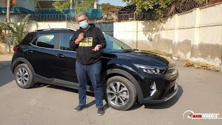 KIA Stonic 2022  City SUV Or Hatchback  Bamwheels  Omer Arshad [upl. by Junna]