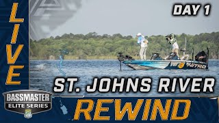 2024 Bassmaster Elite Series LIVE at St Johns River — Day 1 [upl. by Garlanda]