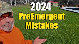 Lawn Preemergent Tips and Mistakes [upl. by Nnek854]