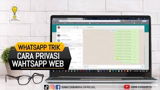 GAMPANG BANGET🔥 Cara Privasi WhatsApp Web Menggunakan Privacy Extension For WhatsApp Web❗ [upl. by Tris442]