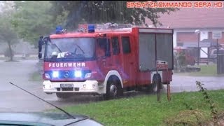 LF 106  RW 1 FF GeraAga Unwetter 06072012 [upl. by Wattenberg]