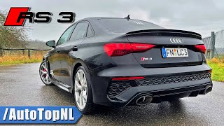 2022 Audi RS3 8Y Sedan  REVIEW on AUTOBAHN by AutoTopNL [upl. by Bozuwa]