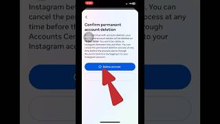 ✅Instagram Account Delete KaiseKare Permanently repair mobiletipsyoutubeshorts [upl. by Conal]