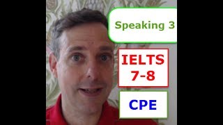 Speaking for IELTS 78 CPE Pollution 1 [upl. by Nohcim]