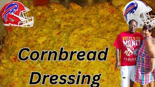 HOW TO MAKE CORNBREAD DRESSING STUFFING [upl. by Ondrea]