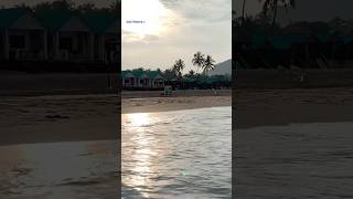 Nature  Nature Lovers  Beach  South Goa  Dangerous Sea  Sea  Sun Rise shorts viralvideo [upl. by Arva696]