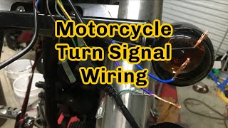 Motorcycle turn signal wiring made easy [upl. by Vial25]