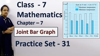 7th Maths  Chapter 7  Joint Bar Graph  Practice set 31  Maharashtra state board [upl. by Mcadams]