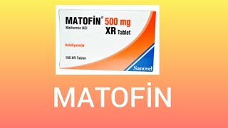 Matofin 500 mg xr tablet ne işe yarar  Kullanım dozları nasıldır [upl. by Love]