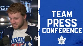 Maple Leafs Media Availability Playoff Practice  May 3 2024 [upl. by Hester]