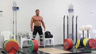 Klokov 190kg thruster [upl. by Cinda577]