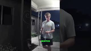 Scary Doorbell Footage Terrifying Figure Seen On Camera scary scarystories horror shorts [upl. by Yonatan254]