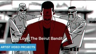 CRIMEThe Animated Series  Joe Loya The Beirut Bandit  MOCAtv [upl. by Nylatsyrk]