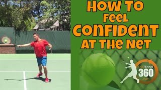 Tennis Volleys  How To Feel Confident at the Net [upl. by Tobiah]