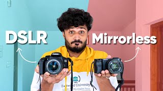 DSLR vs Mirrorless  Which you Should Buy [upl. by Ahscrop]