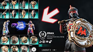 ALL LEGENDARY AFEERA ARMOR EXECUTIONS EMOTES SIGNATURES AND FEATS [upl. by Mcnally]