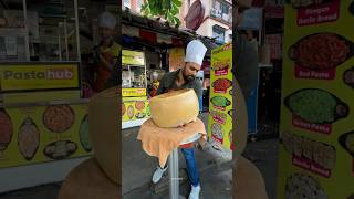 First Time 40kg Italy Cheese Block Pasta In Mumbai Street  shorts short food [upl. by April745]