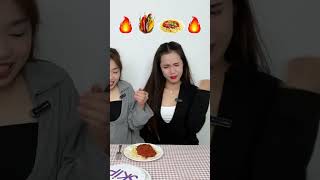 Eat or skip  Who will be lucky 💁🏻‍♀️4 mukbang funny eating shorts [upl. by Joaquin]