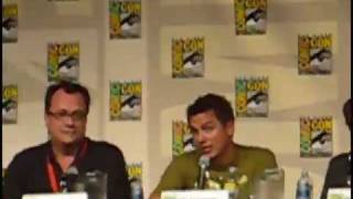 Torchwood Panel at Comic Con 2009  Barrowmans Scottish Accent [upl. by Nnaylime]