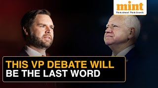 US Vice Presidential Debate 2024 The Final Showdown  Why This Debate Is Higher Stakes Than Usual [upl. by Idnahs]