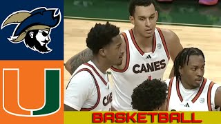 CHARLESTON SOUTHERN vs MIAMI Basketball Game Full Highlights 2024 [upl. by Lose]