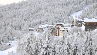 La Tania Snow Report lataniacouk 6 Dec 2012 [upl. by Elmer]