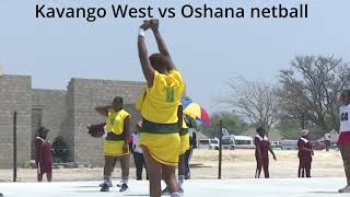 Kavango West vs Oshana Netball final [upl. by Emersen]