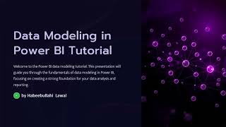 Data Modelling with Power BI  Week 1  Session 4 [upl. by Ignatzia639]