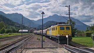 Einfahrt des SonderSchnellzug 14623 am 25082024 in Spital am Pyhrn [upl. by Christiansen]