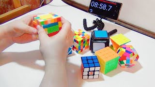 Speed Solving of 10 Puzzles Challenge [upl. by Nirrat]