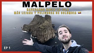 MALPELO  Isla MÁS LEJANA Y PELIGROSA de COLOMBIA 🇨🇴  navegando en el Live a Board FEROX ⛴️ EP 1 [upl. by Tubb628]