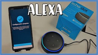 ALEXA ECHO DOT 3ra Generacion  CONFIGURACION REVIEW Y UNBOXING [upl. by Cristoforo]