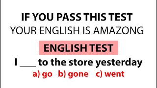 English Grammar Test ✍️ If you pass test your English is amazing [upl. by Merline]