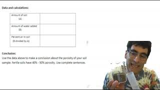 Measuring the porosity of soil [upl. by Milo]