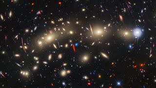 Webb and Hubble telescopes deliver mindboggling view of huge galaxy cluster [upl. by Adaner426]