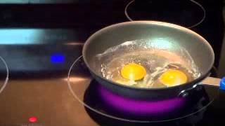 Eggs over Easy Pre Heat to 3 or Low Heat How to make Eggs over Easy with ease [upl. by Buckley]