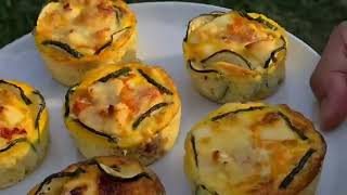 Il fallait juste y penser a faire cette recette a base de courgette ✔ courgette flan recette [upl. by Heyes782]