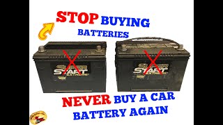 How To RENEW CAR amp TRUCK Batteries at Home amp SAVE BIG MONEY DO THIS ONE httpsyoutubeVYtknNp4s [upl. by Ihcas]