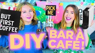 DIY BAR À CAFÉ amp HACKS QUE VOUS DEVEZ CONNAÎTRE  2e peau [upl. by Ibloc]