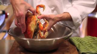 How to cook and clean a Dungeness crab [upl. by Akir]