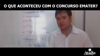 O que aconteceu com o Concurso da EmaterMG [upl. by Edmond]