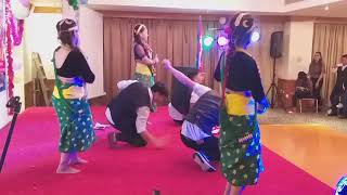 सालको पात टपरी हुने  Salko pata tapari nepali lok dance [upl. by Attolrac]