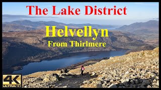 Helvellyn from Thirlmere Lake District 2nd January 2019 [upl. by Hadria]