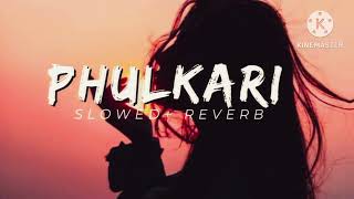 PHULKARI ❣️😔 2024 Slowed song song love reversemusic slowedandreverb sadsong [upl. by Ecerahc988]