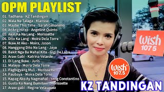 KZ TANDINGAN❤️BAGONG OPM HUGOT WISH 1075 PLAYLIST 2023💝BEAUTIFUL OPM LOVE SONGS [upl. by Durand]