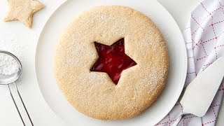 Linzer Cookie Tart  Betty Crocker Recipe [upl. by Barth]