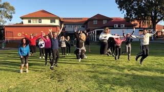 Chatham PS Staff  Blinding Lights TikTok Dance [upl. by Allerim]