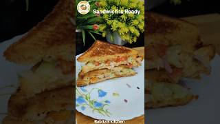 Bread sandwich recipetrendingsandwichbreadsandwichbacchon ke liye sabse aasan sandwich recipe [upl. by Brianne]