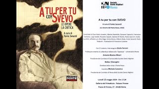 A tu per tu con Svevo Incontro con Fulvio Senardi  Maggio 2024 [upl. by Nattirb76]